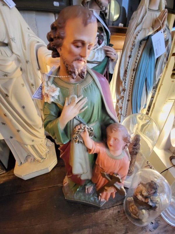 Sint Jozef met kindje Jezus - De StadsZolder - Ontruiming op maat